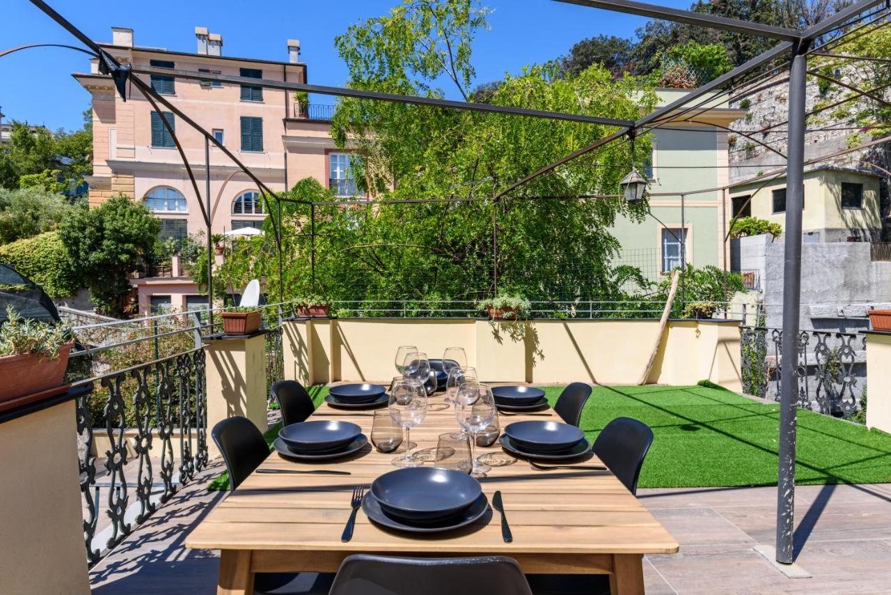 Esclusivo 130 Mq + Terrazzo Via San Vincenzo Apartment Genoa Luaran gambar